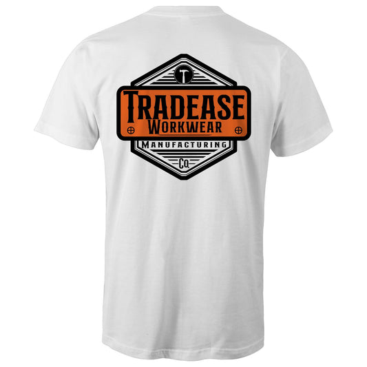 Tradease Workwear Manufacturing Co White Tee