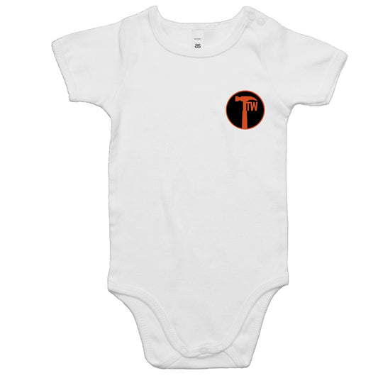 Tradease Workwear Printed in Melbourne Mini Me - Baby Onesie Romper