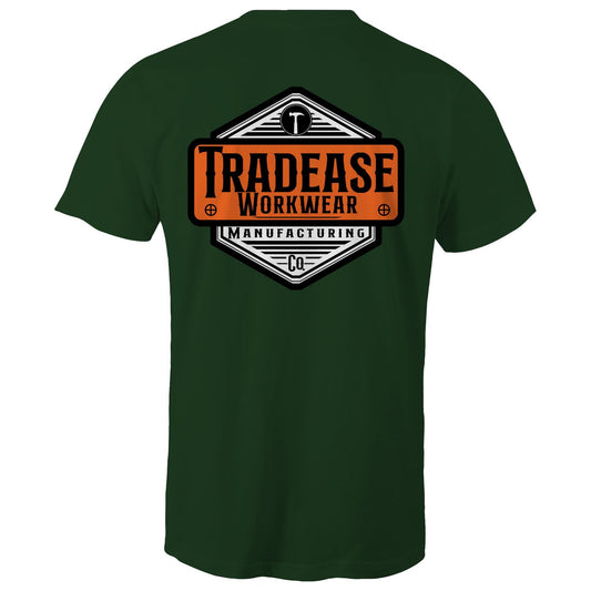 Tradease Workwear Manufacturing Co Forest Green Tee