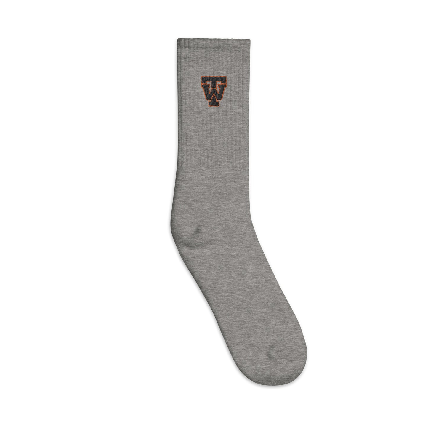 TW INTL high-quality, US-made embroidered socks
