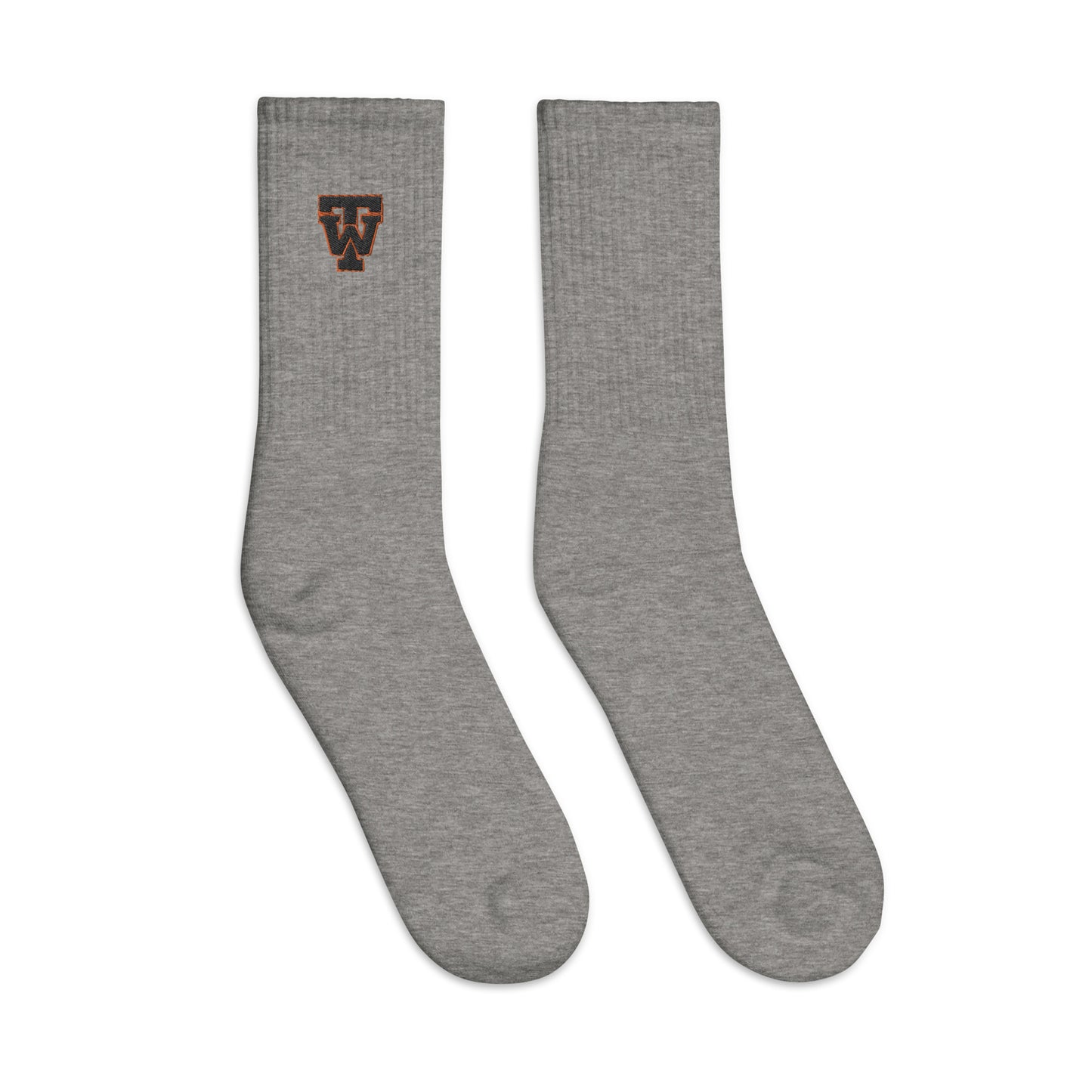 TW INTL high-quality, US-made embroidered socks
