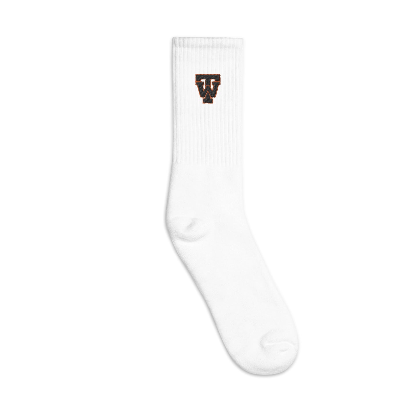 TW INTL high-quality, US-made embroidered socks