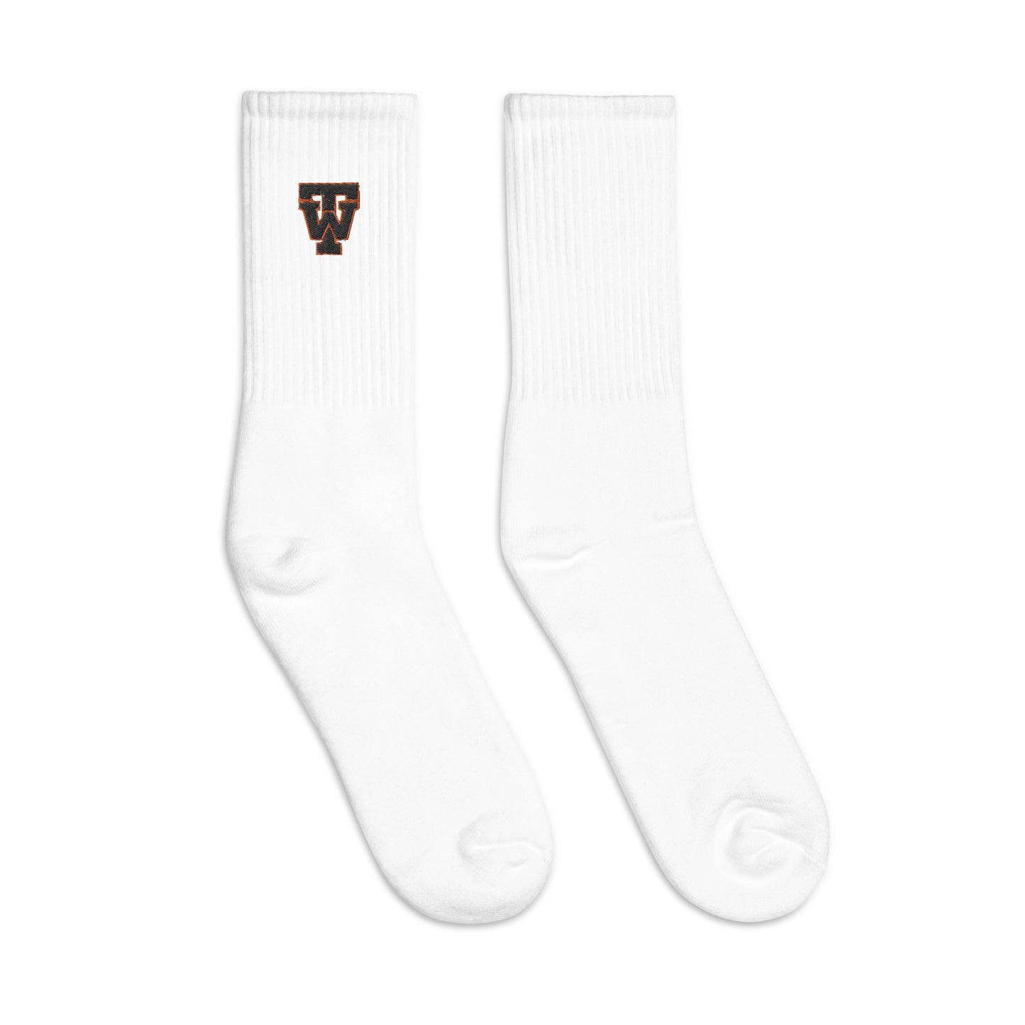 TW INTL high-quality, US-made embroidered socks