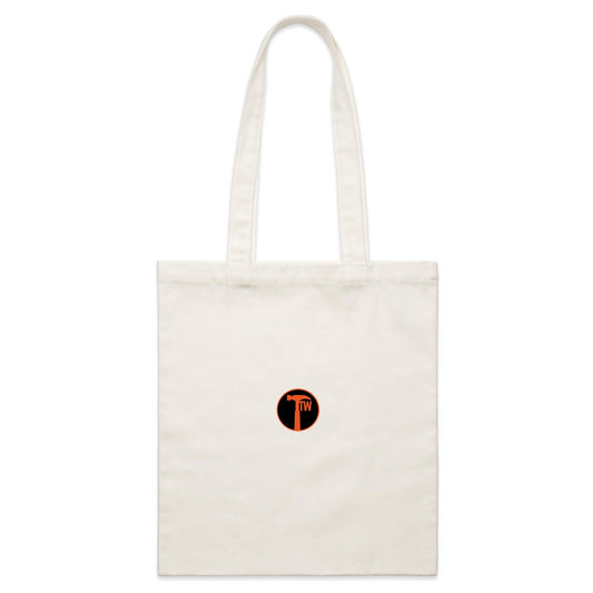 Tradease Workwear Printed in Melbourne Parcel Canvas Tote Bag
