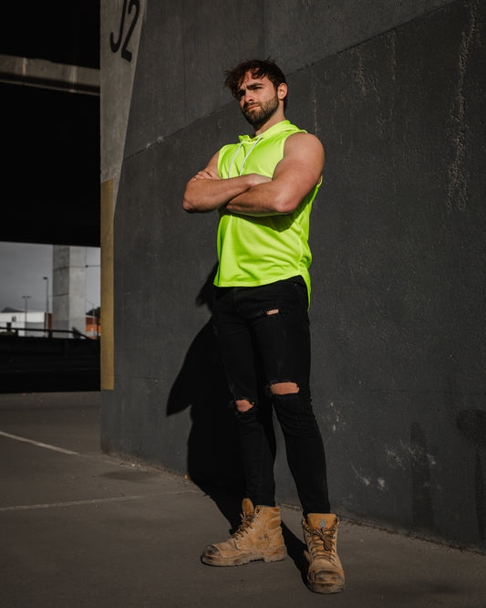 BENNETT INDUSTRIES New Beginnings Hooded Singlet